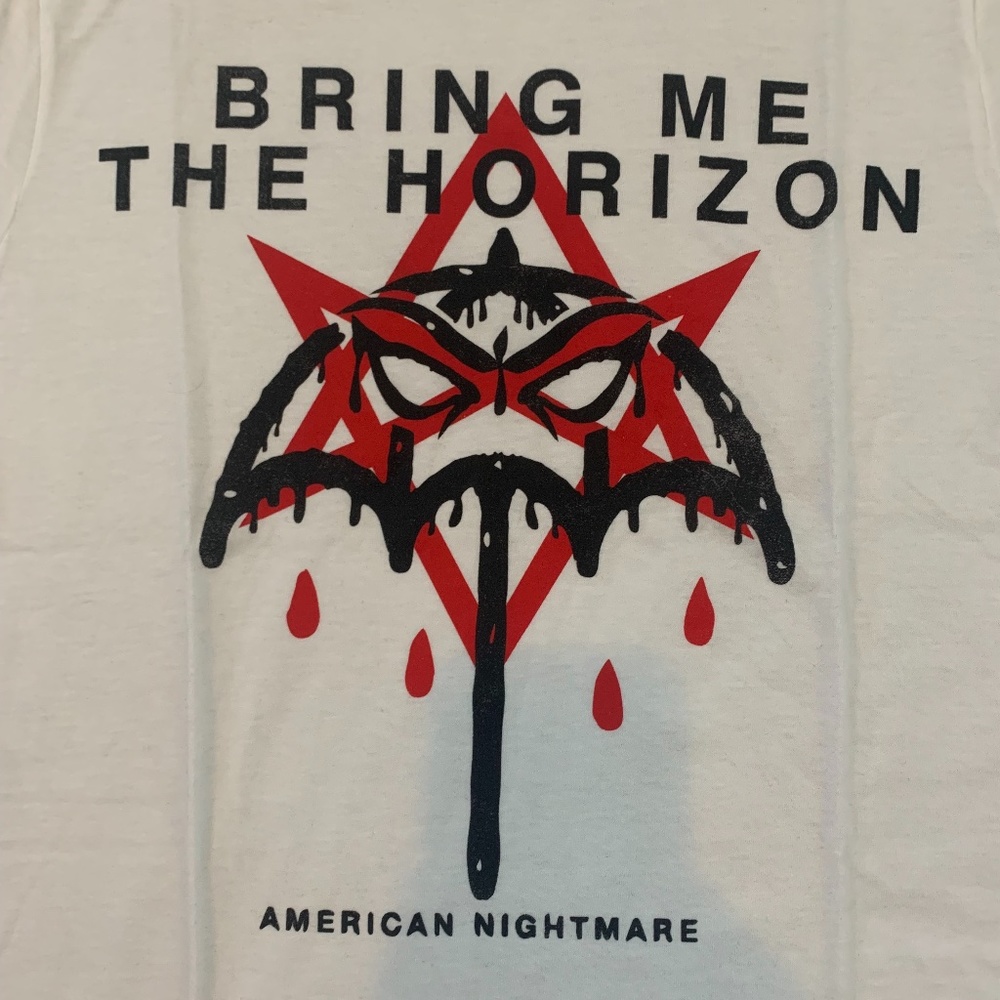 Bring Me The Horizon (BMTH) "American Nightmare" Band Tee Shirt Size Small